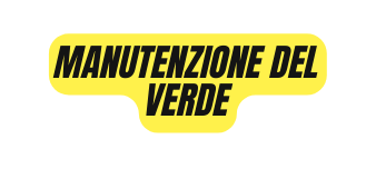 manutenzione del verde